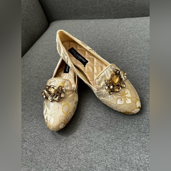 Dolce & Gabbana Taormina cloth ballet flats Size 37(6-6.5)